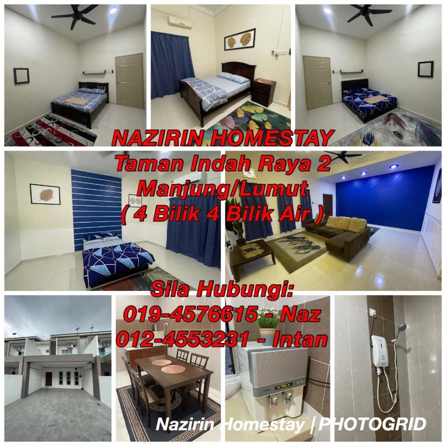 No 61 Nazirin Homestay Tmn Indah Raya 2 Manjung Лумут Екстериор снимка